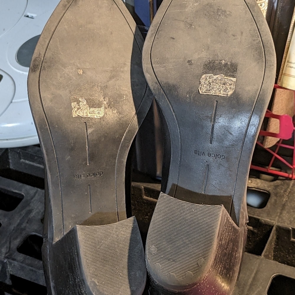 Dolce Vita Black Leather Python Effect Low Cut An… - image 7